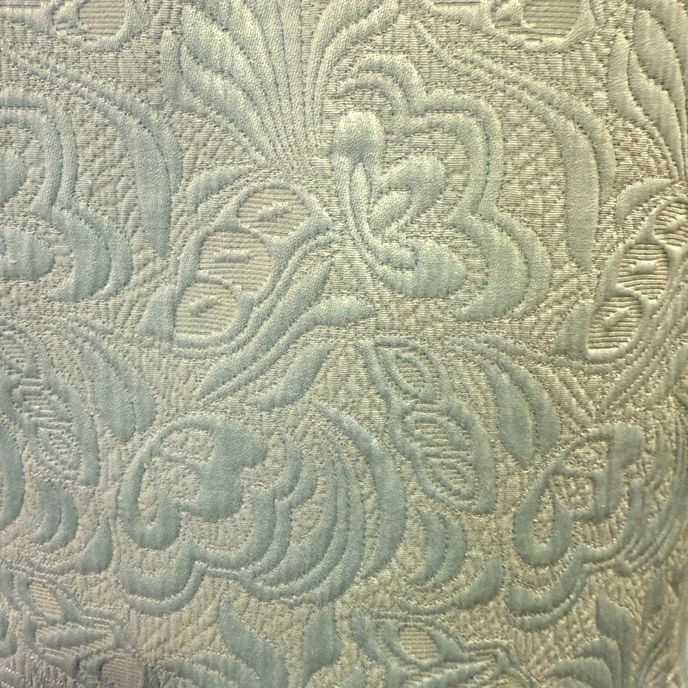 Talbots Blue Jacquard Dress – Size 6 - Picture 3 of 3